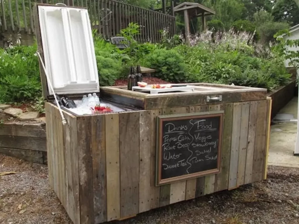 You can turn an old refrigerator into a cooler. Matthew Yeomans