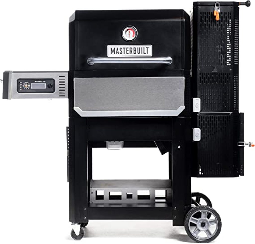 Masterbuilt MB20040221 Gravity Series 800 Digital Charcoal Griddle, Grill and Smoker Combo, Black
